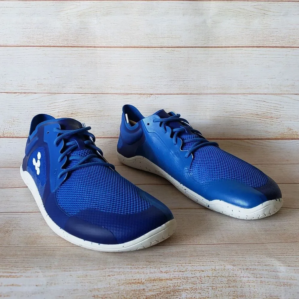 Vivobarefoot Primus Lite II R Vivid Blue Textile Walking Running Outdoor Sneaker